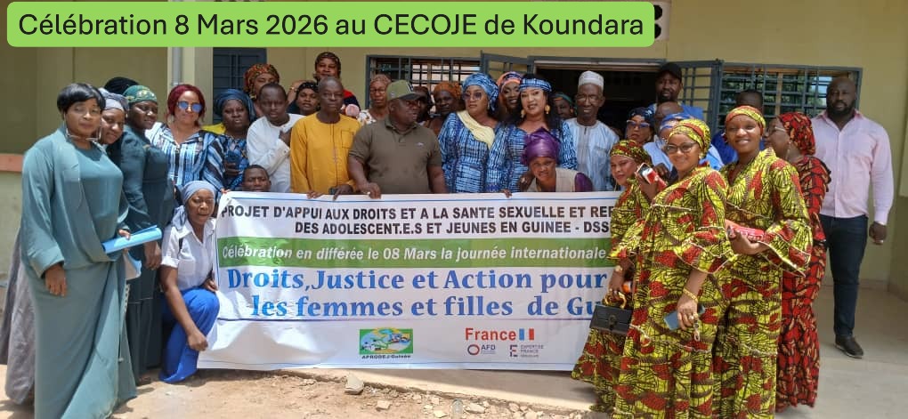 Célébration 8 Mars le 22 Avril CECOJE Koundara